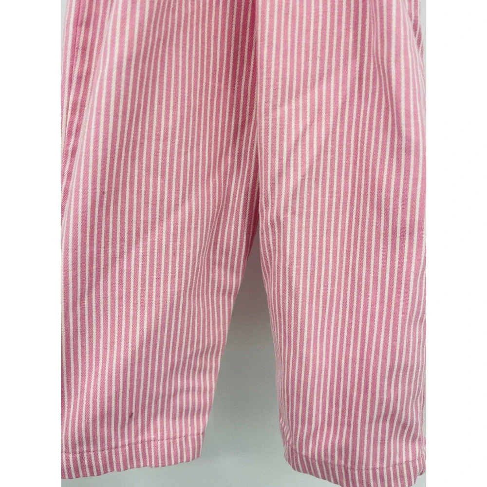 Vintage Healthtex‎ Pink Pinstripe Overalls Size 24 Months USA Made